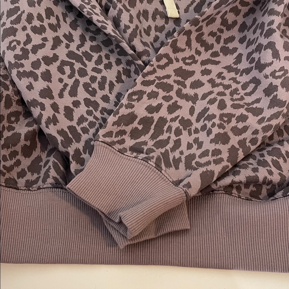 Buffalo David Bitton Women's Super Soft Hoody Pullover alpha, S Color Leopard - Picture 6 of 8